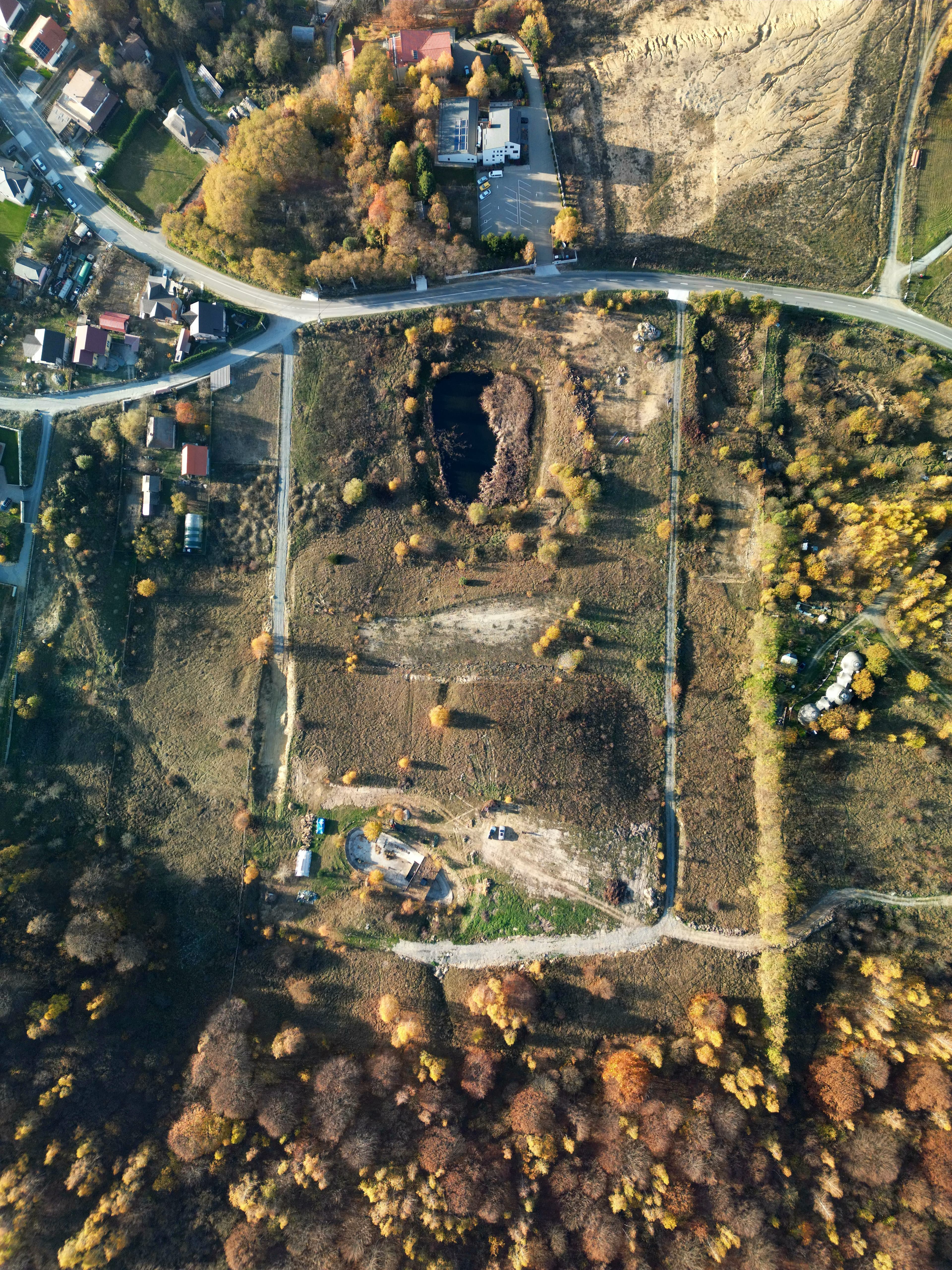 Vedere aeriană ansamblu Salicea
